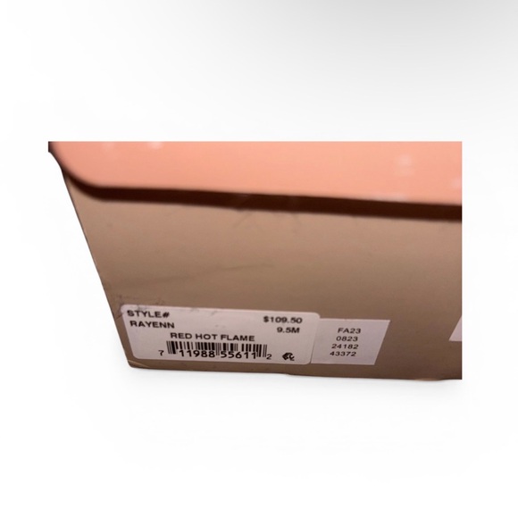 Thalia Sodi Brand New! Black and Yellow Flame Heeled Boots size 9.5 sparky - Picture 7 of 7